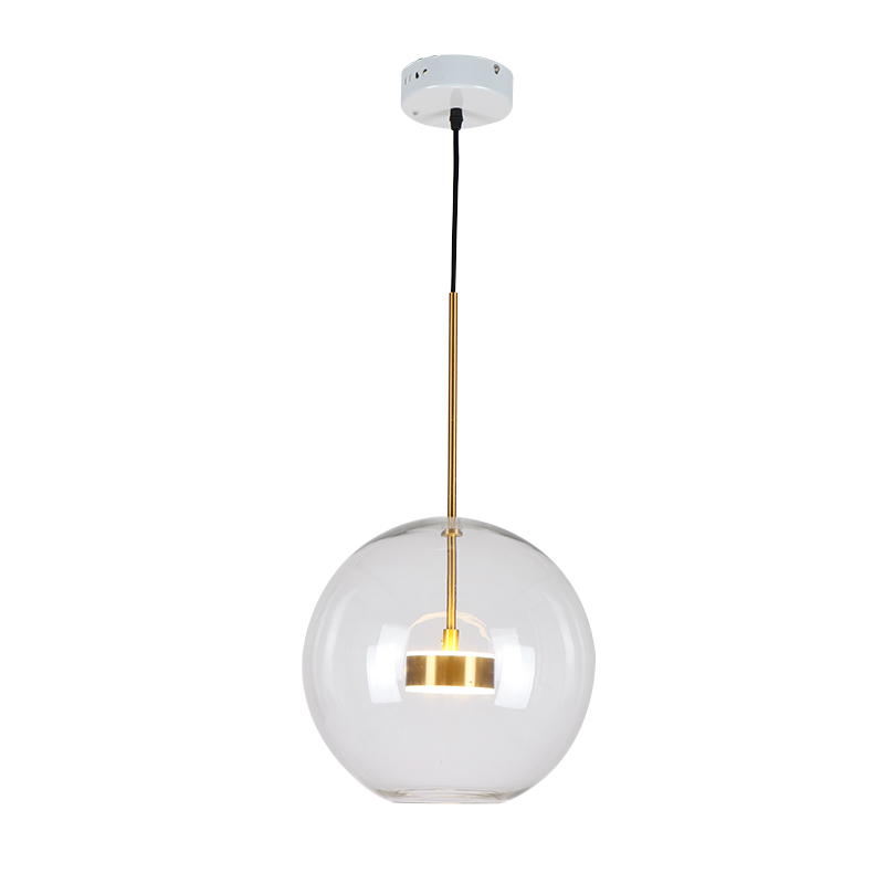 Nordic popular pendant lights modern glass hanging ball light LED Glass Chandelier