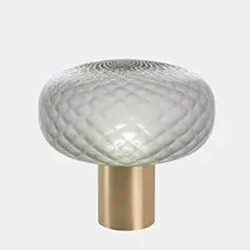 Nordic creative table lamp simple modern bedroom designer hotel water ripple personality table lamp bedside lamp 