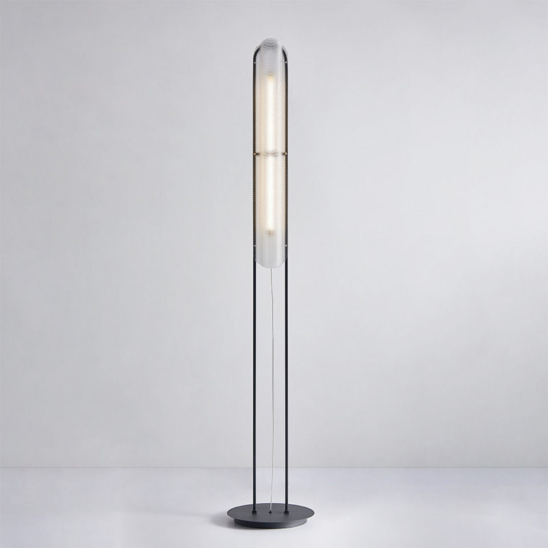 Modern minimalist Nordic light luxury living room bedroom bedside hotel model room designer studio creative floor lamp