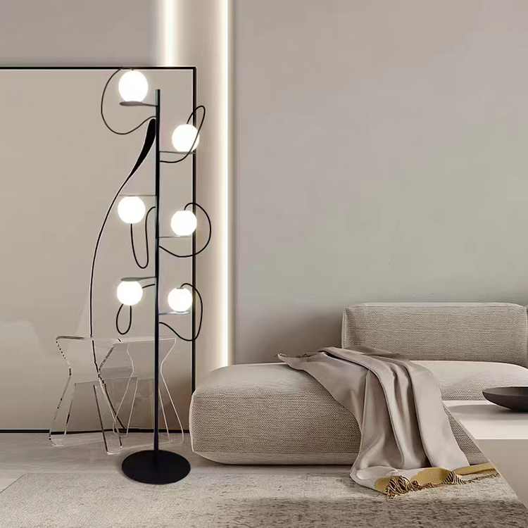 Floor Lamp Designer's Lamp Modern Minimalist Creative Floor Lamp Living Room Bedroom Negotiation Area Leisure Area Floor Lamp